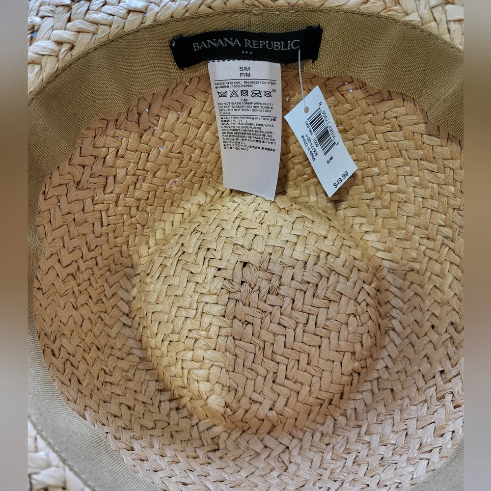 Banana Republic Factory Straw Wide-Brim Sun Hat